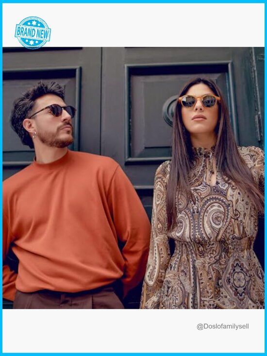 Polarized Round Retro Sunglasses Classic Style Universal Fit UV Protection main image 6